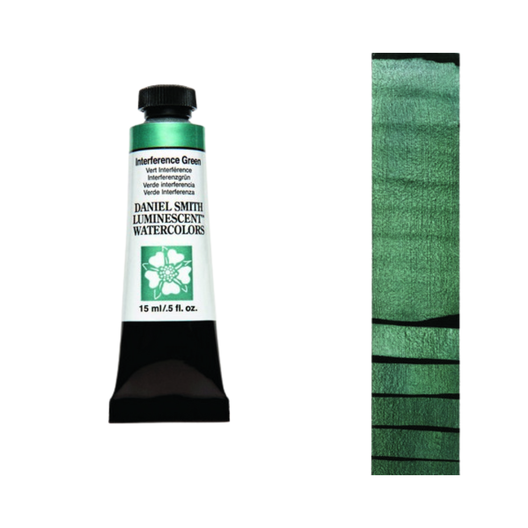 Daniel Smith Extra Fine Watercolor — Interference Green LM (15ml)