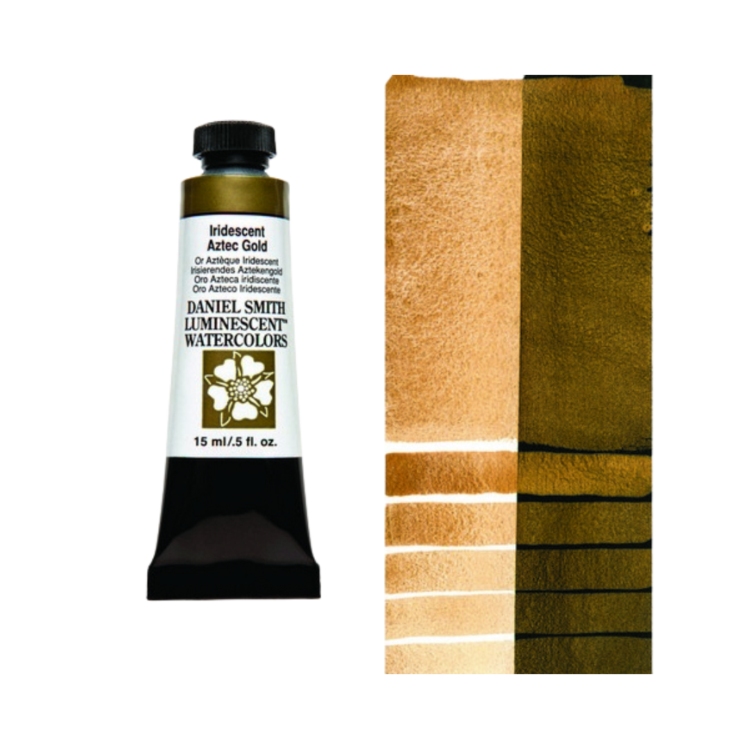 Daniel Smith Extra Fine Watercolor — Iridescent Aztec Gold LM (15ml)