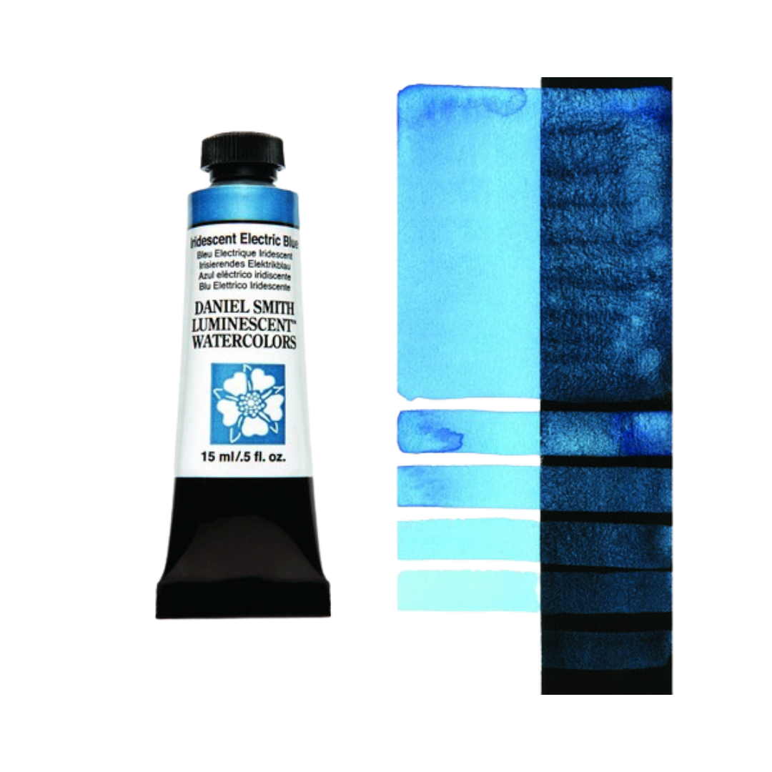 Daniel Smith Extra Fine Watercolor — Iridescent Electric Blue LM (15ml)