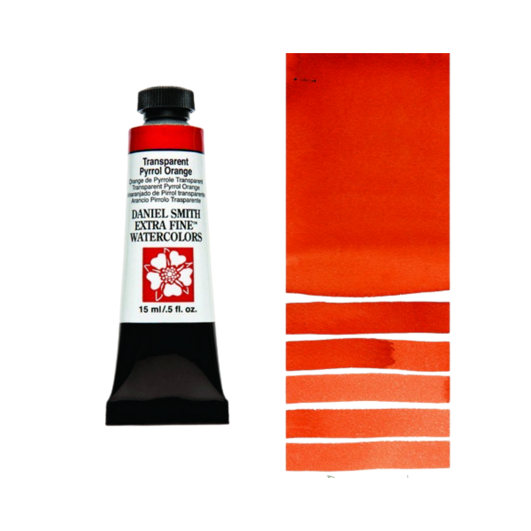Daniel Smith Extra Fine Watercolor — Transparent Pyrrol Orange