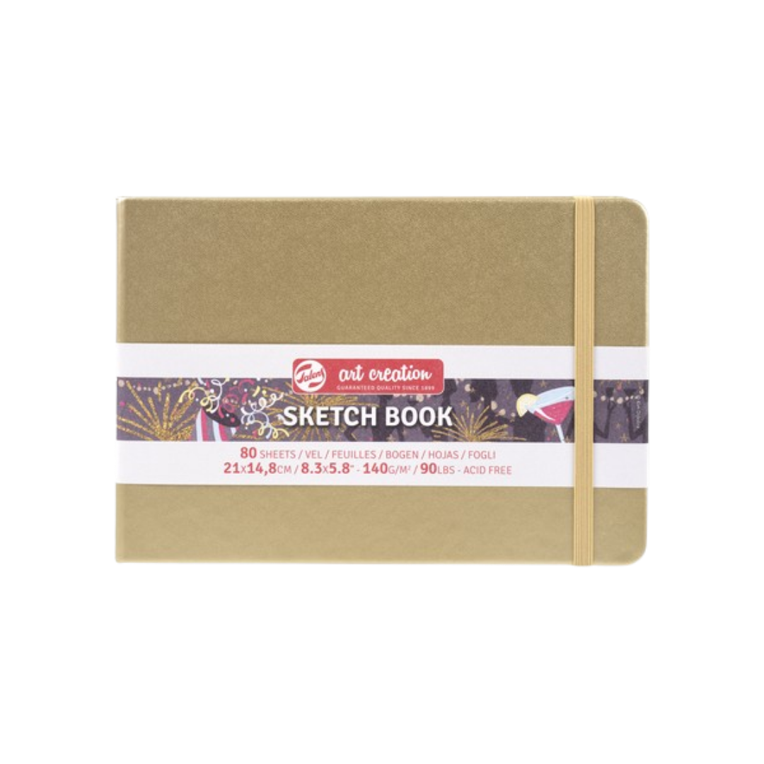 Talens Art Creation Sketchbook — White Gold, 8.27 × 5.83 in