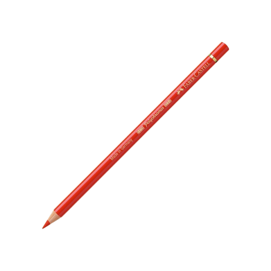 Faber-Castell Polychromos Colored Pencil — Dark Cadmium Orange