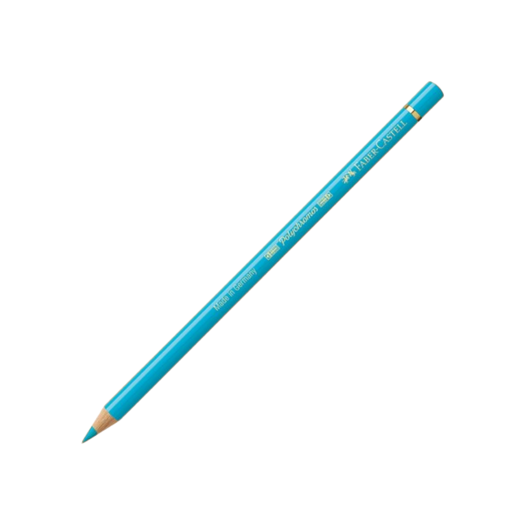 Faber-Castell Polychromos Colored Pencil — Light Cobalt Turquoise