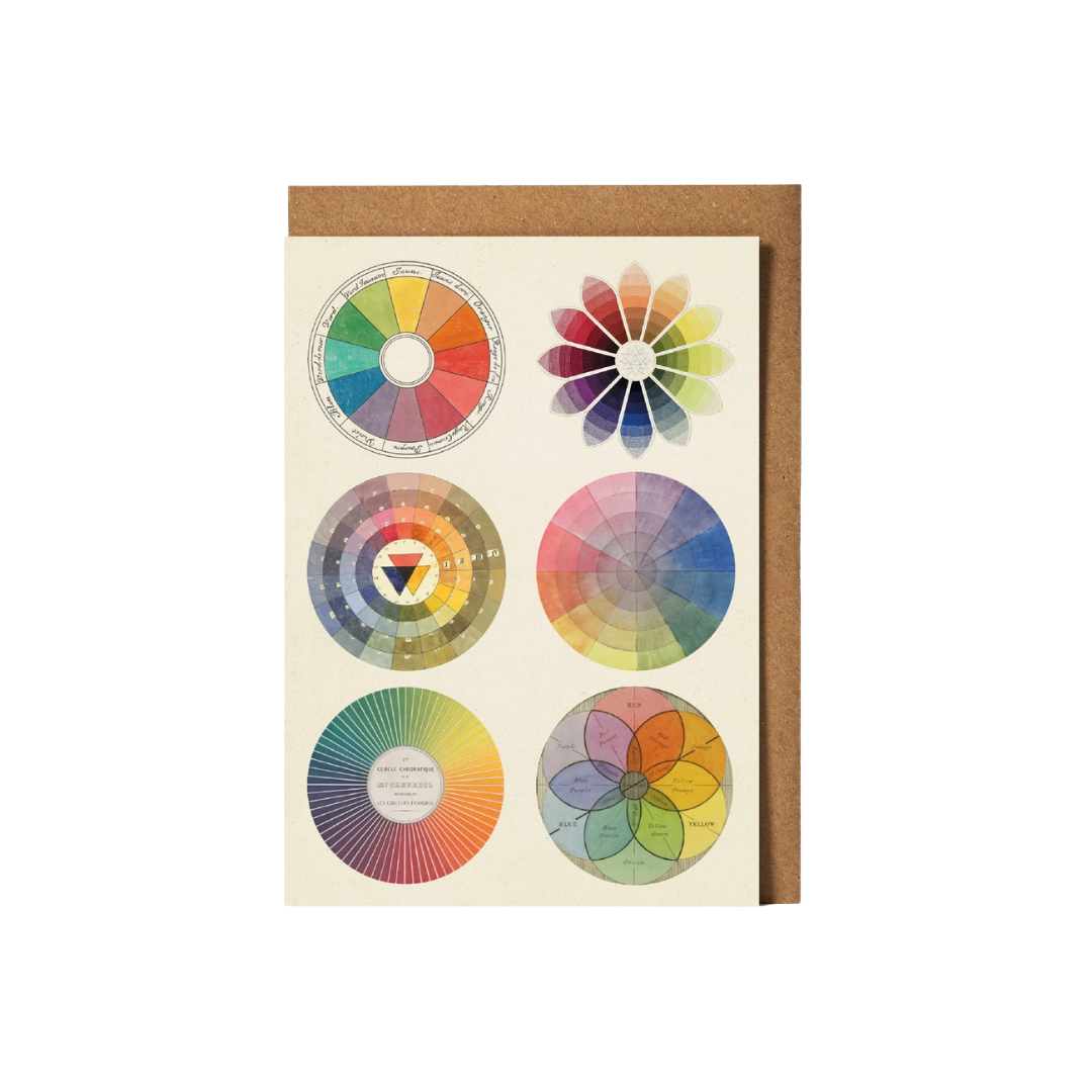 Greeting Card – Colour Wheels