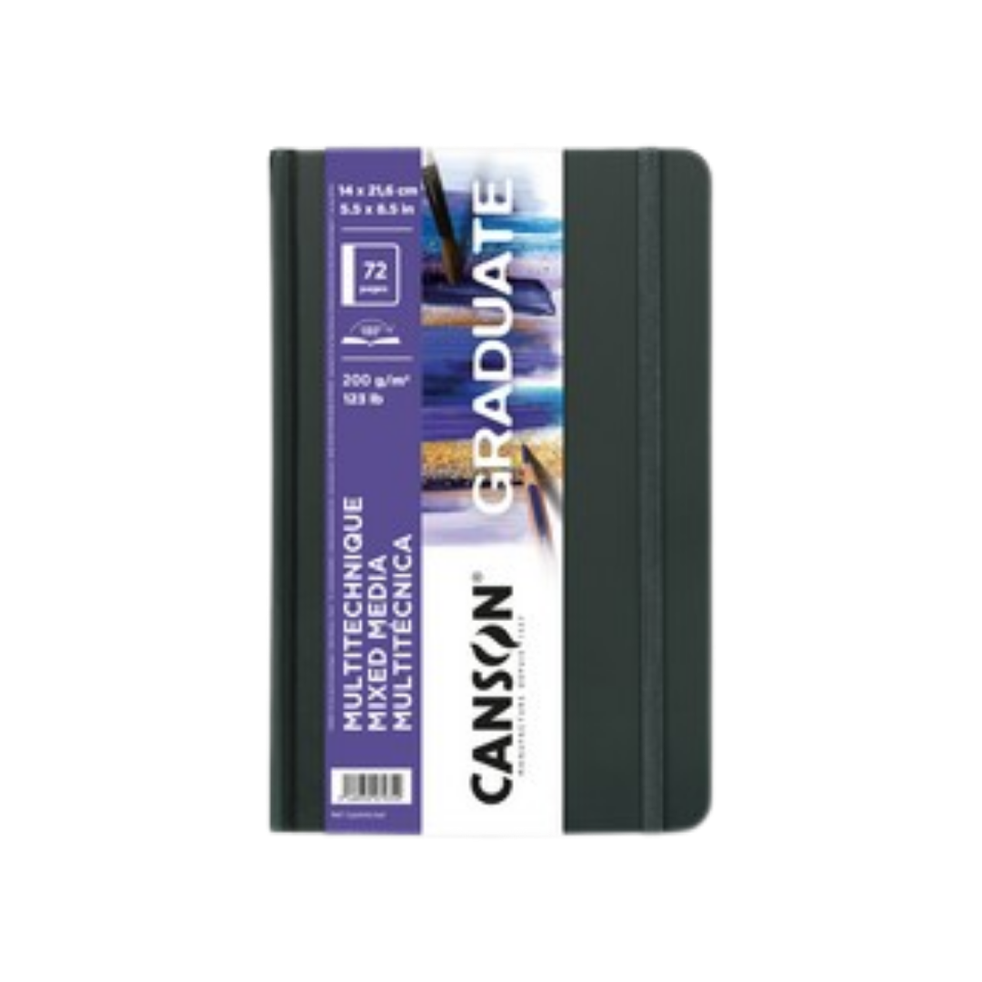 Canson Graduate Series Mixed Media Book — 5.5" × 8.5"