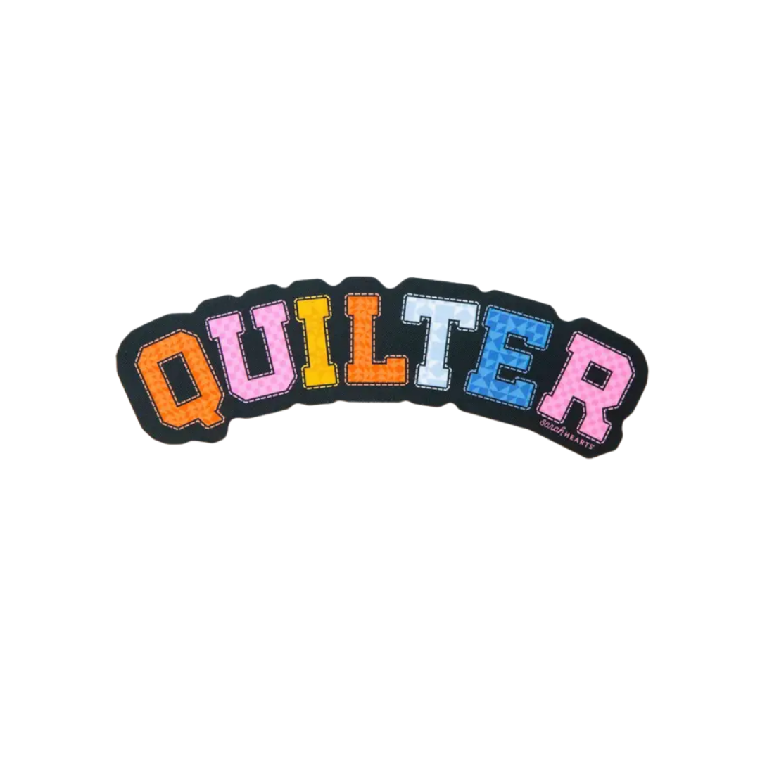 Quilter Sticker - Vinyl Waterproof Sticker