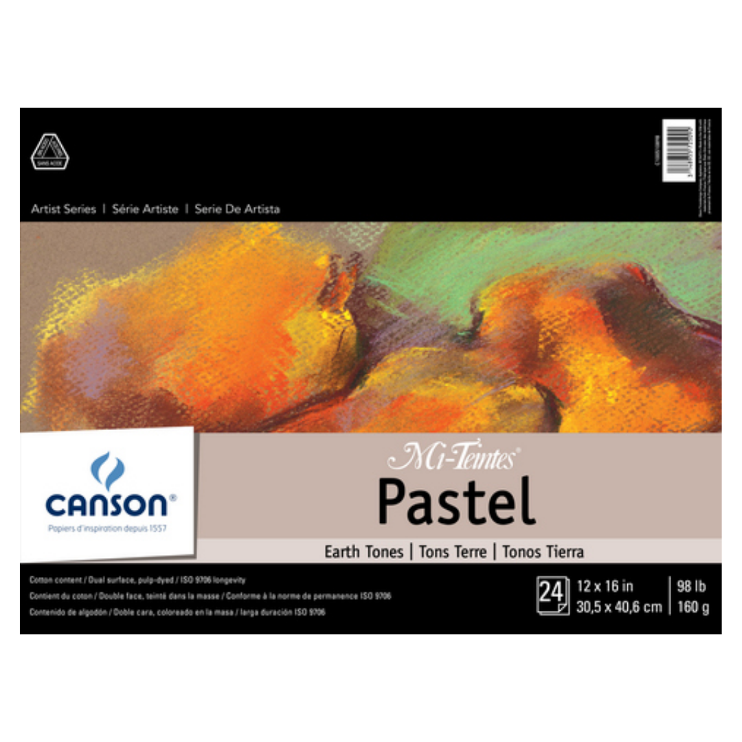 Artist Series Mi-Teintes Earthtone Pad — 12" × 16"