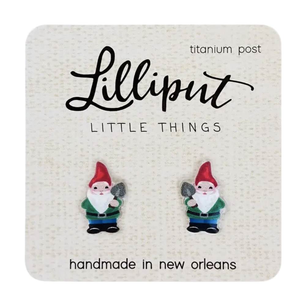 Garden Gnome Earrings