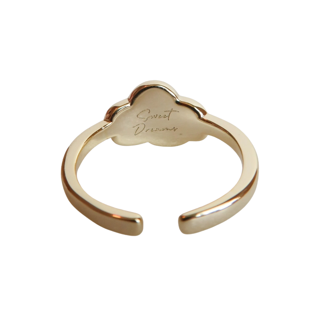 Adjustable Sweet Dreams Cloud Ring