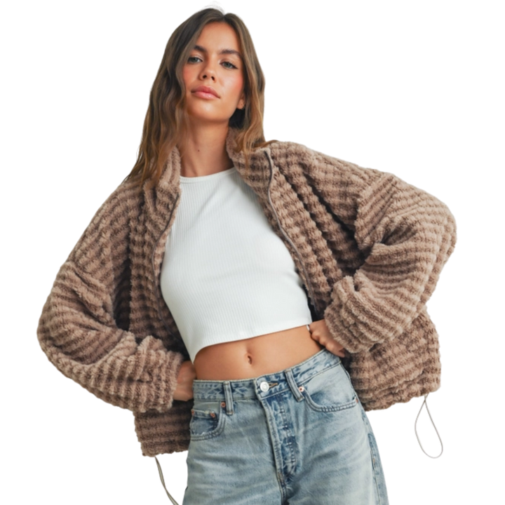 Collard Puffer Jacket