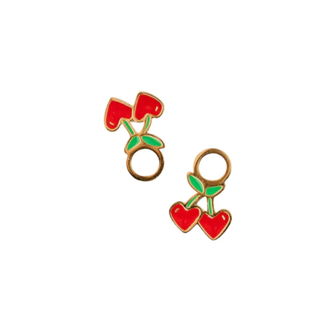 Cherries Charms for Earrings