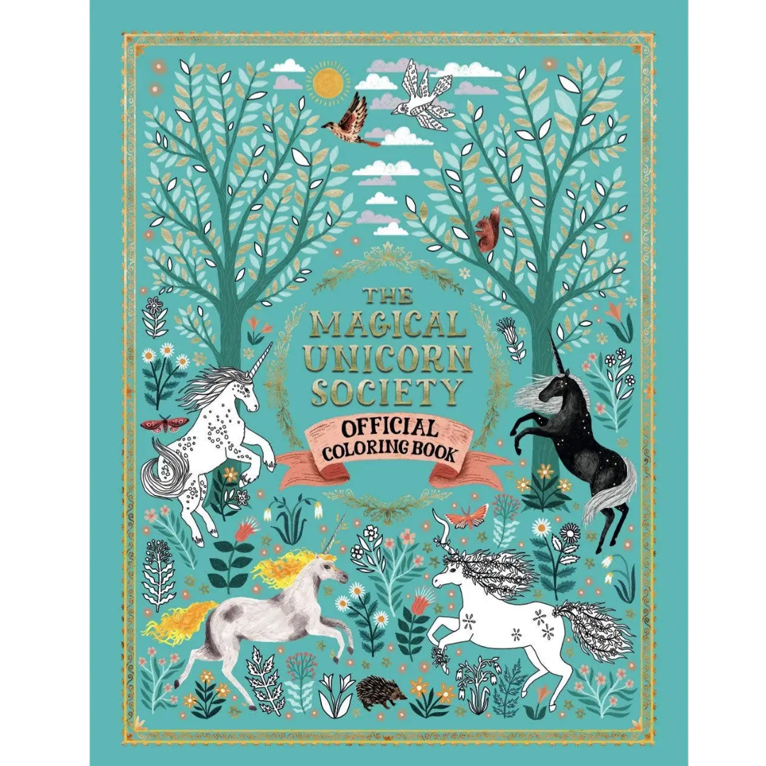 Magical Unicorn Society Official Coloring Book