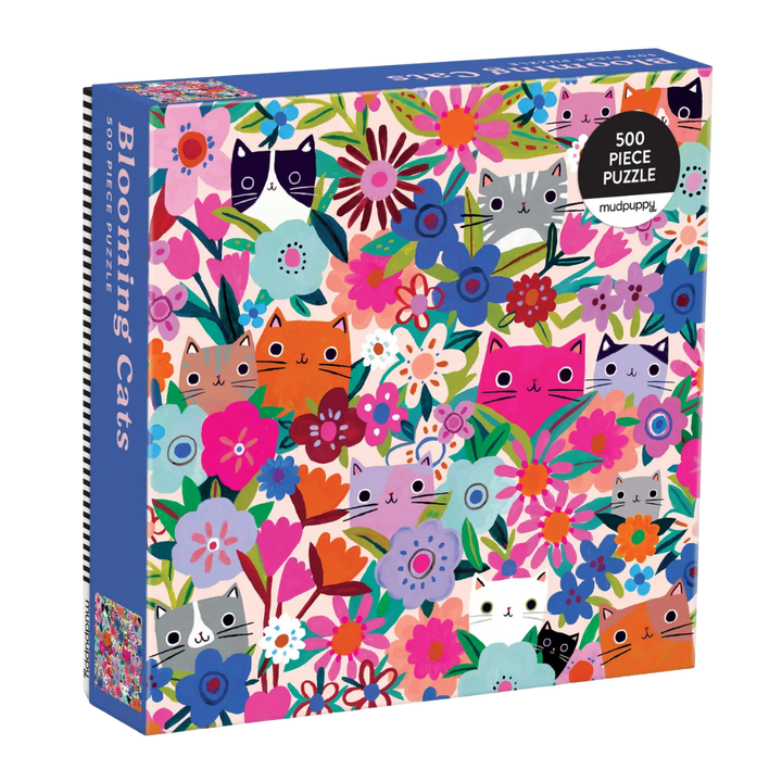 Blooming Cats 500 Piece Puzzle