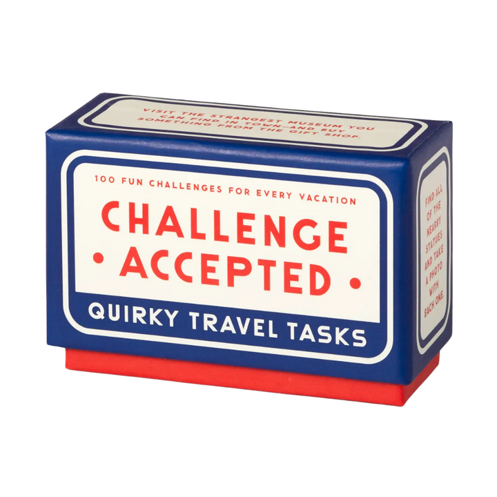 Challenge Accepted: Travel Tasks Card Deck