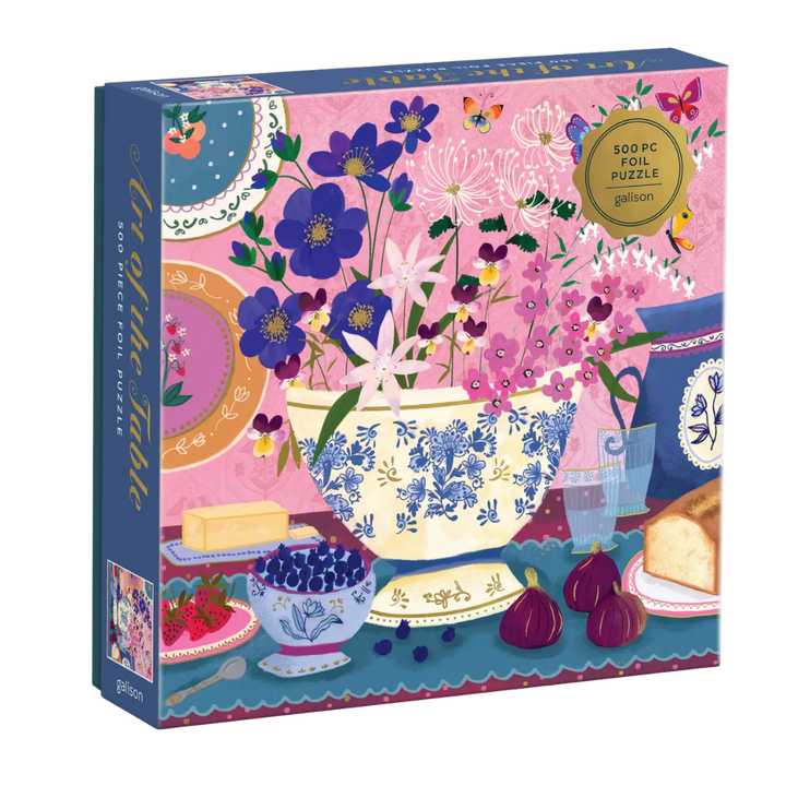 Joy Laforme "Art of the Table" 500 Piece Foil Puzzle