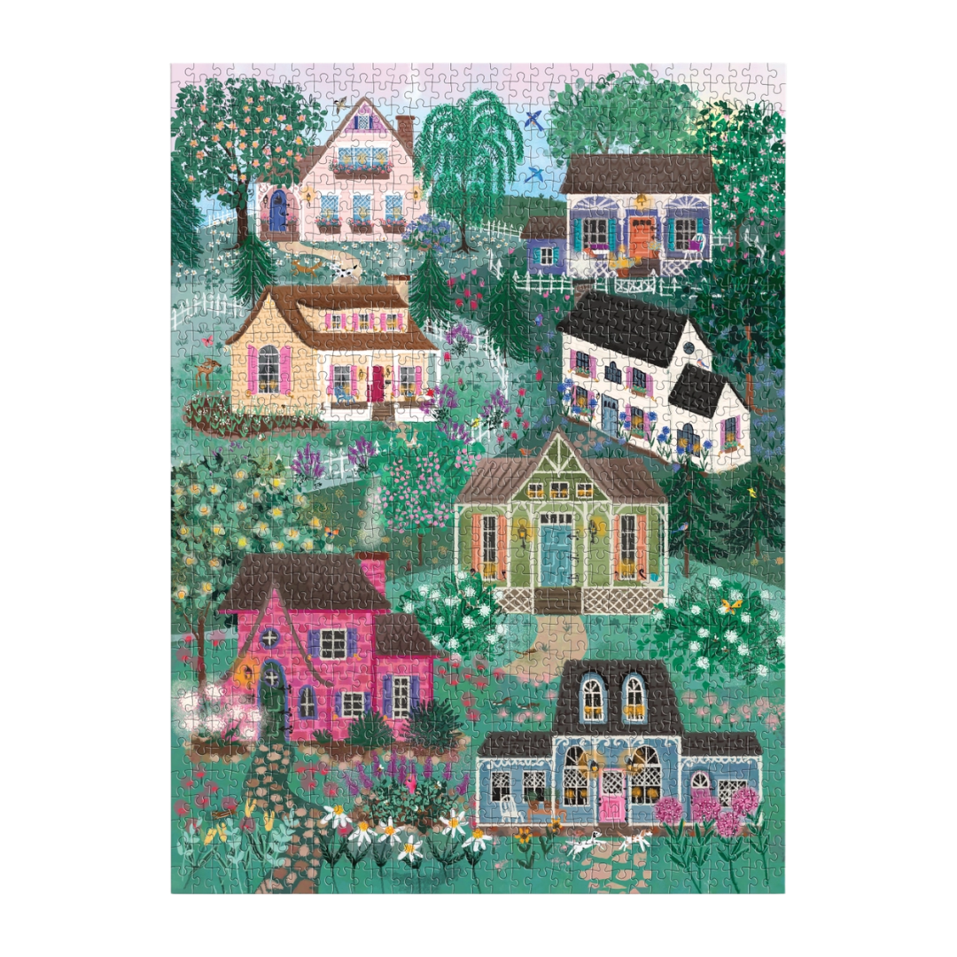 Joy Laforme "The Cottage Hills" 1000 Piece Puzzle