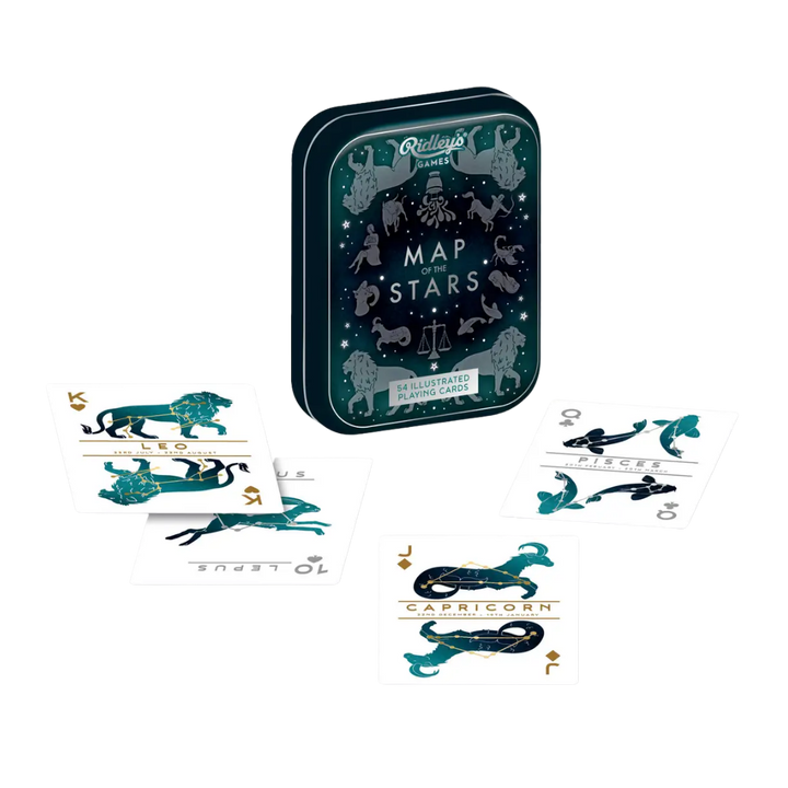 Map of the Stars Playing Cards