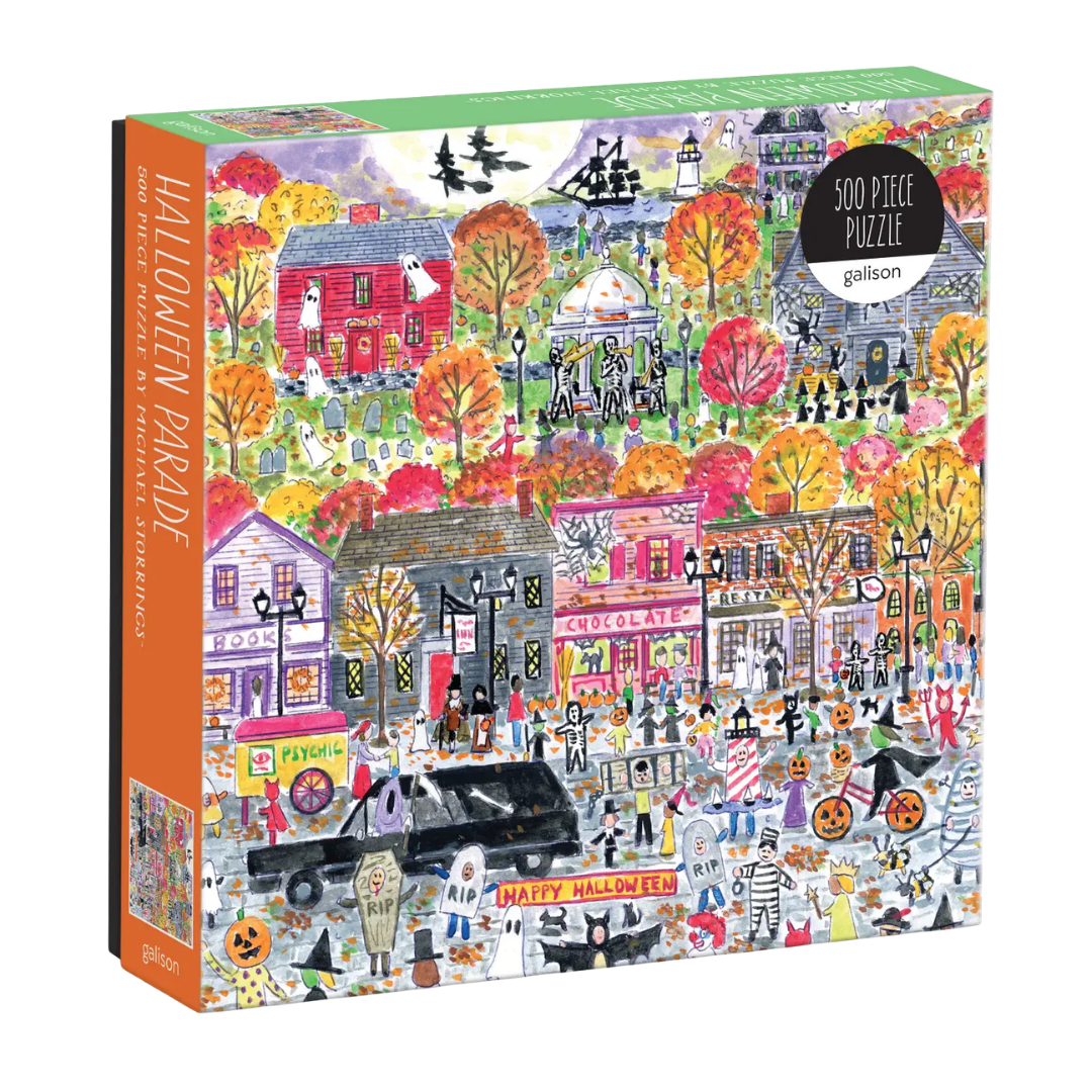 Michael Storrings "Halloween Parade" 500 Piece Puzzle