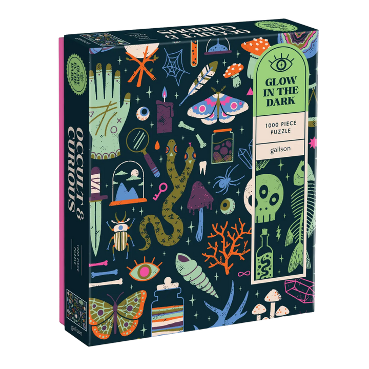 Occult and Curious 1000 Piece Glow in the Dark Puzzle