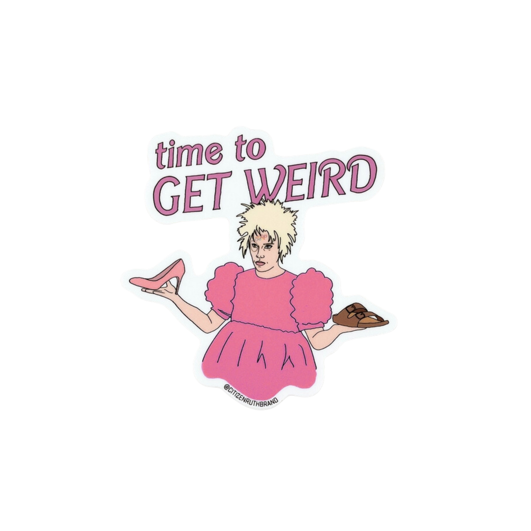 Weird Barbie Sticker