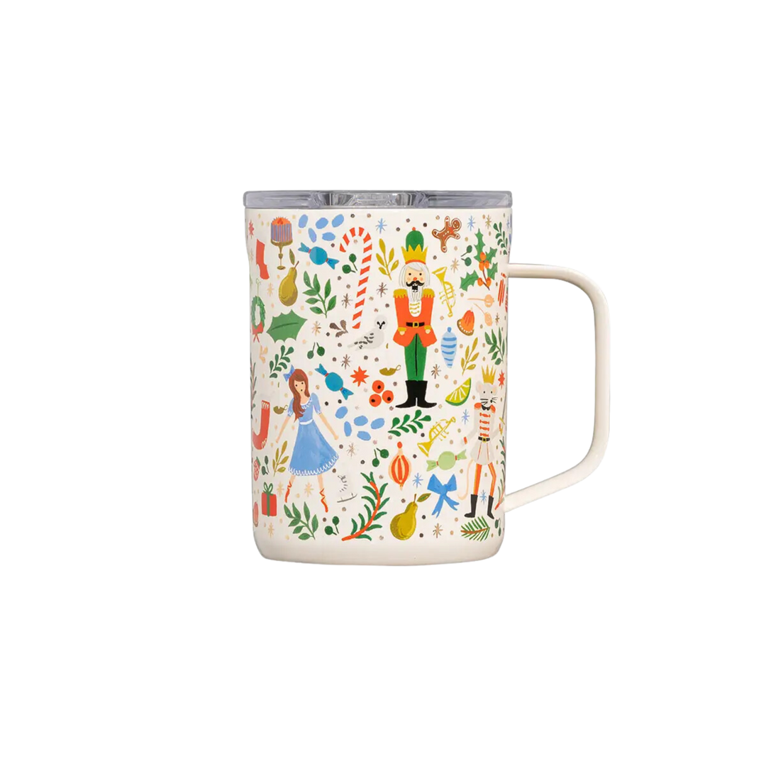 16oz Rifle Paper Nutcracker Mug