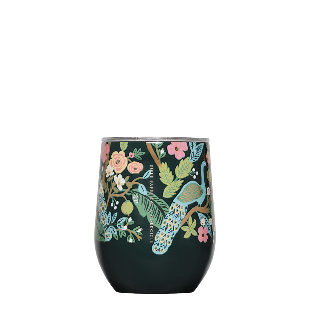 12oz Corkcicle x Rifle Paper Co Lively Floral Stemless Tumbler