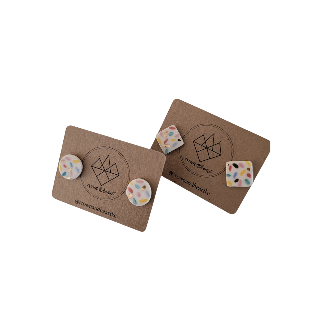 Sprinkle Stud Earrings