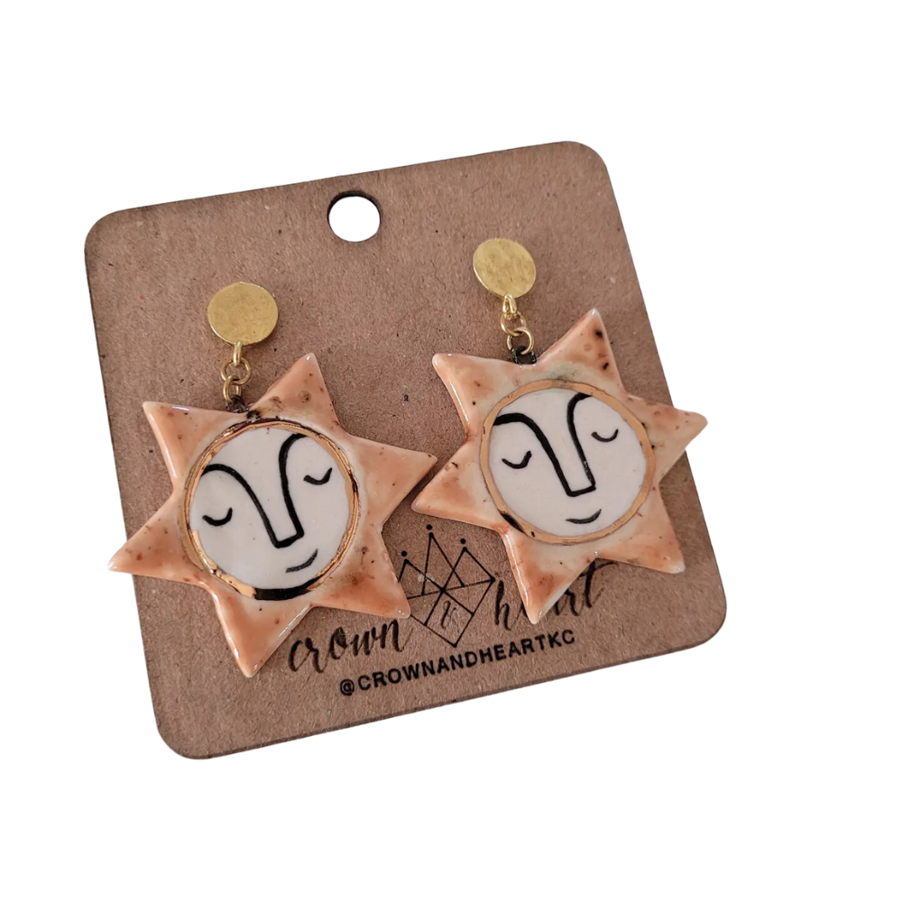 Sun Statement Earrings