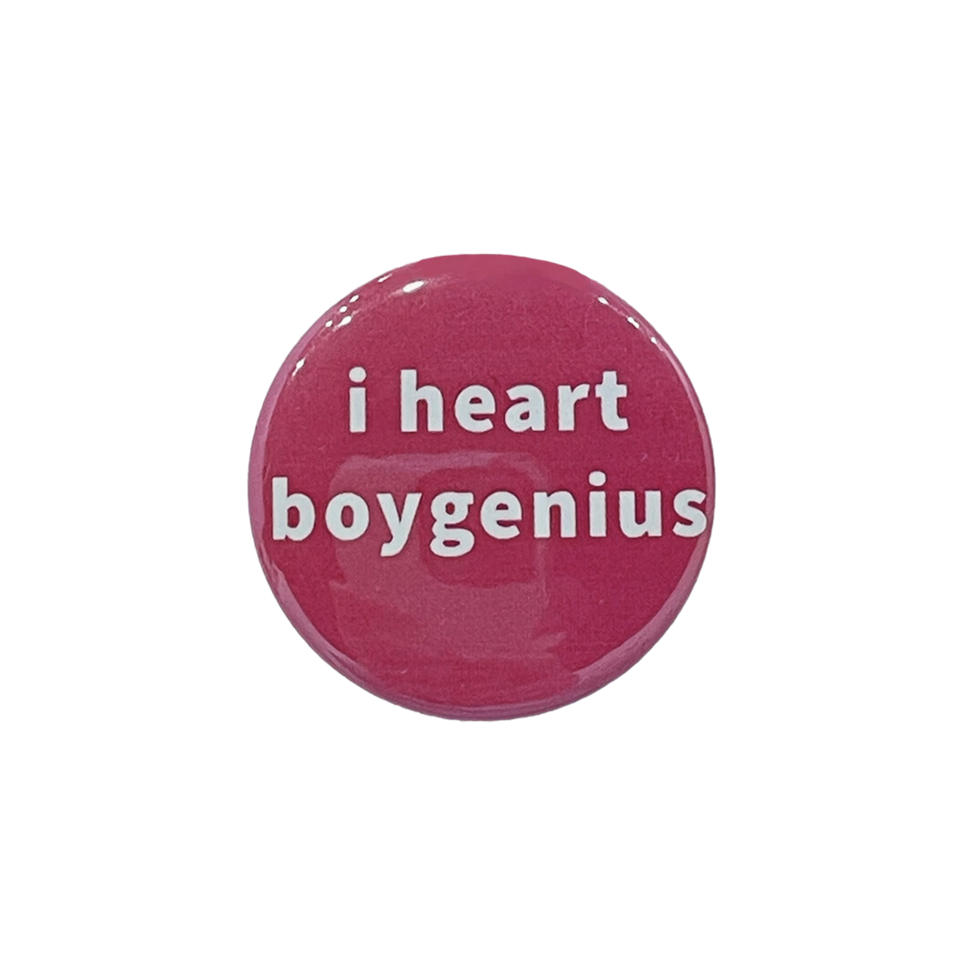 I Heart Boygenius Pinback Button