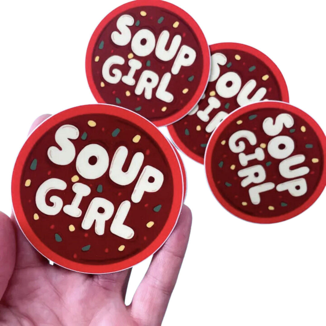 Soup Girl Sticker