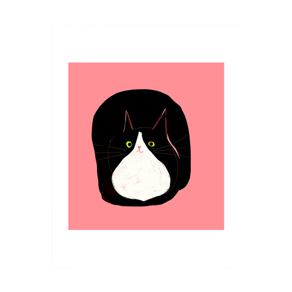 Big Tux Cat Print