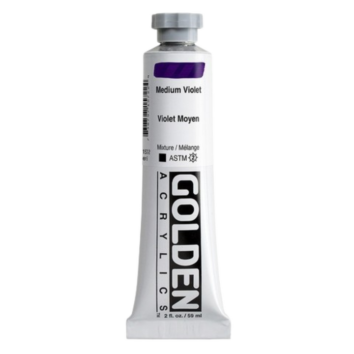 Heavy Body Acrylic 2 oz Medium Violet