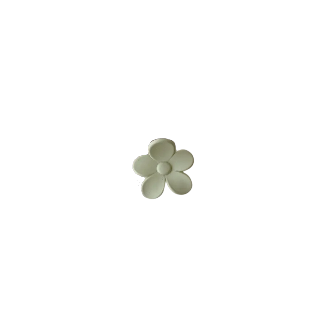 Small Flower Power Floral Hair Clip