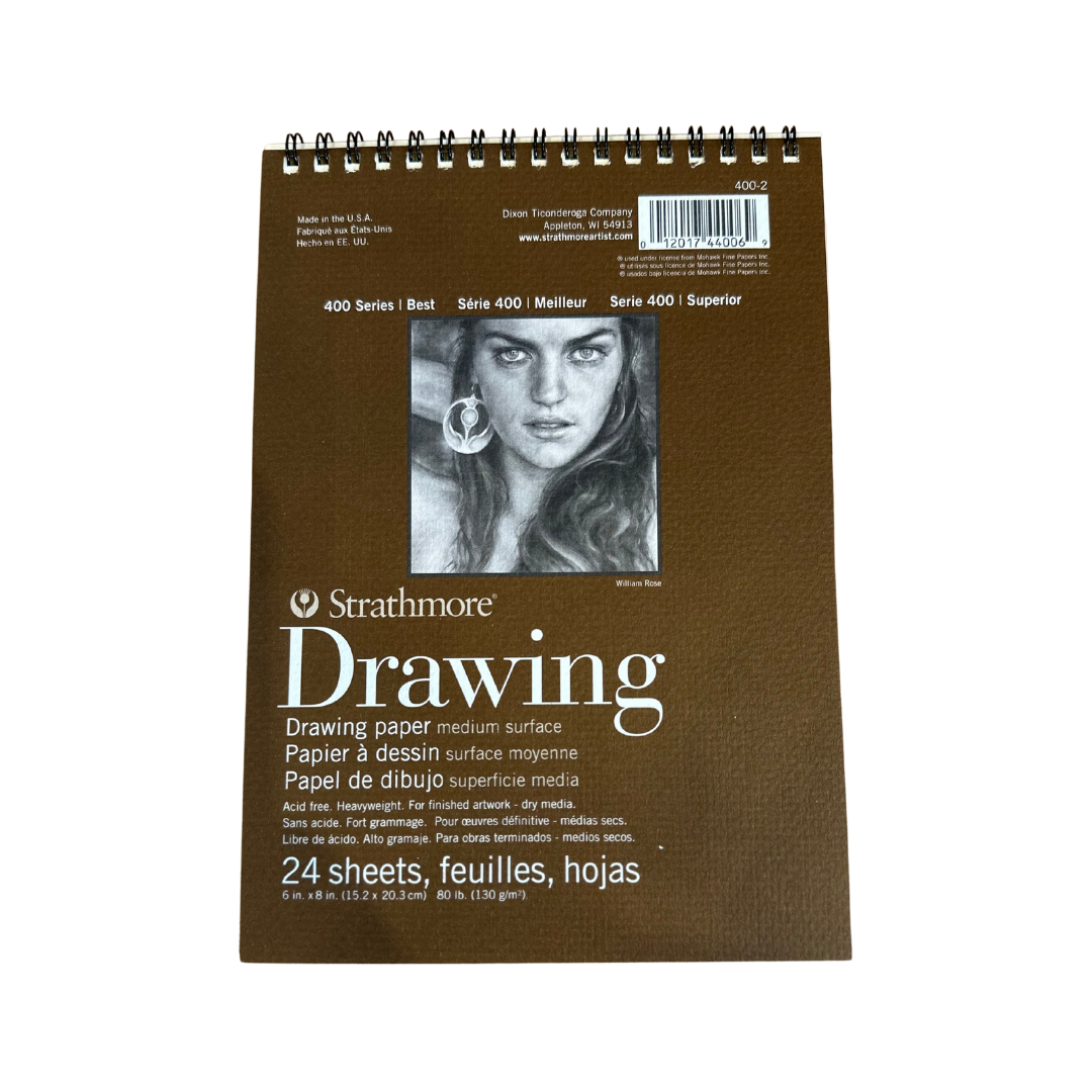 Drawing Medium 6" x 8" Strathmore Pad 400 Series