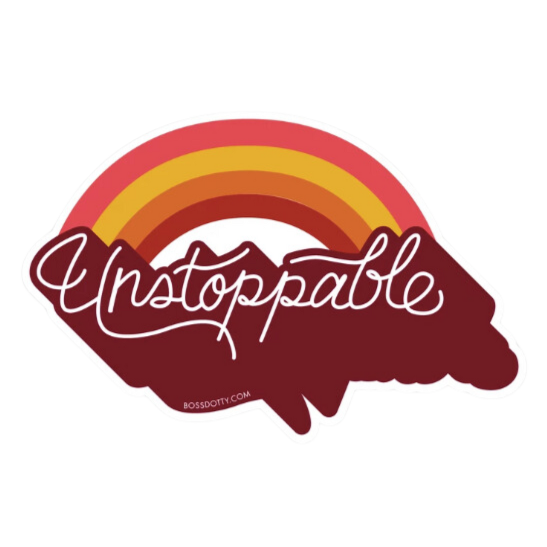 Unstoppable Sticker