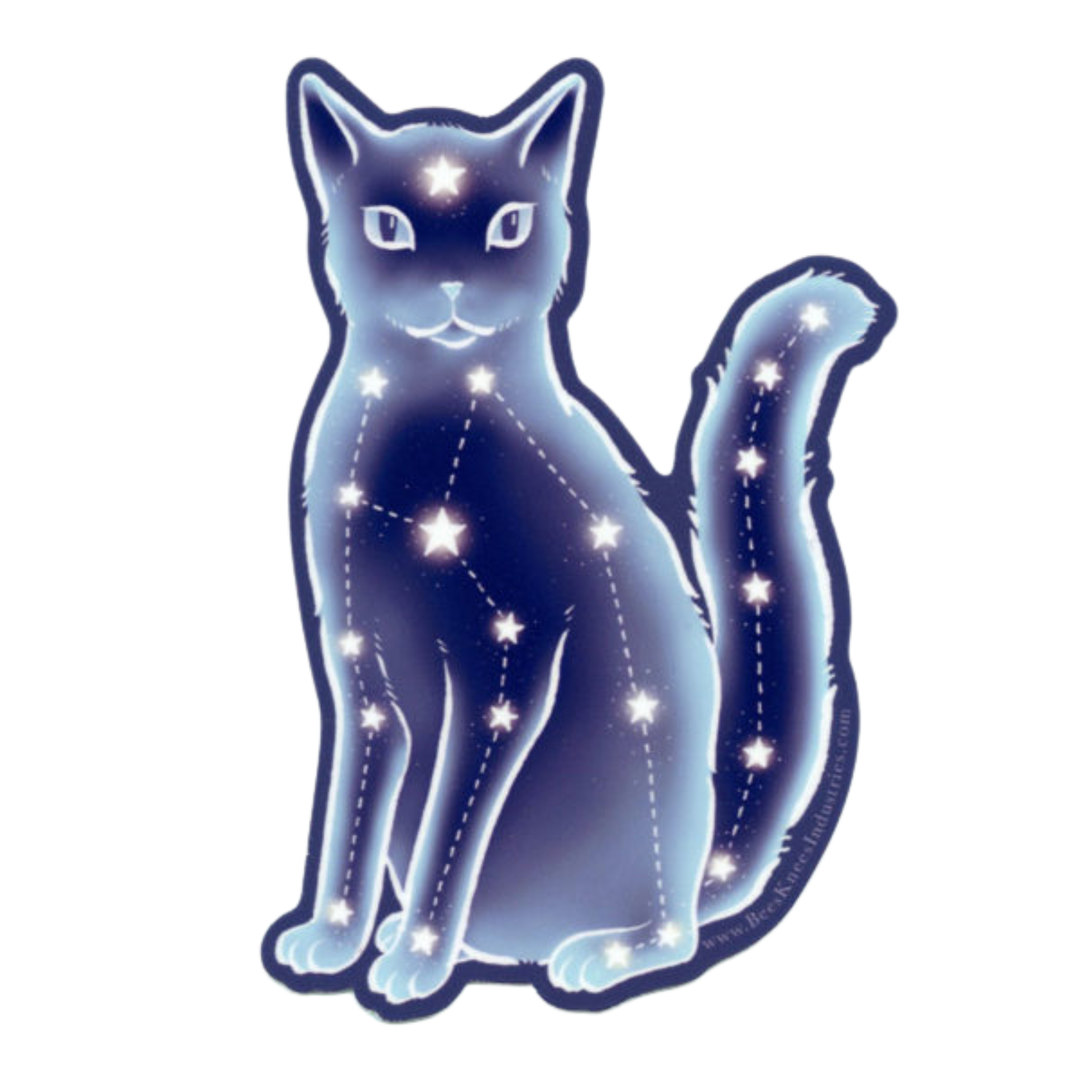 Celestial Cat Sticker