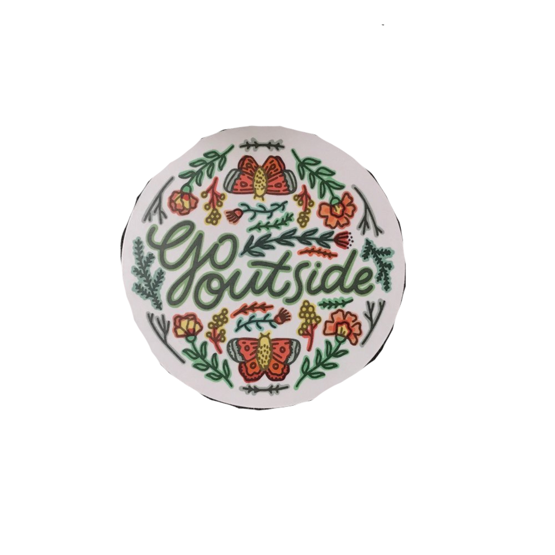 Go Outside Vinyl Sticker