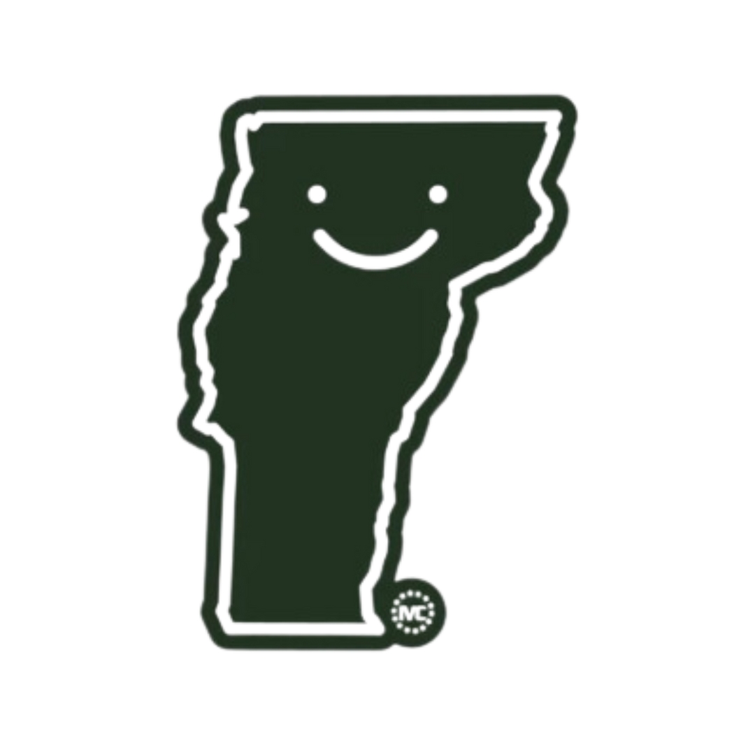 Happy Vermont Sticker