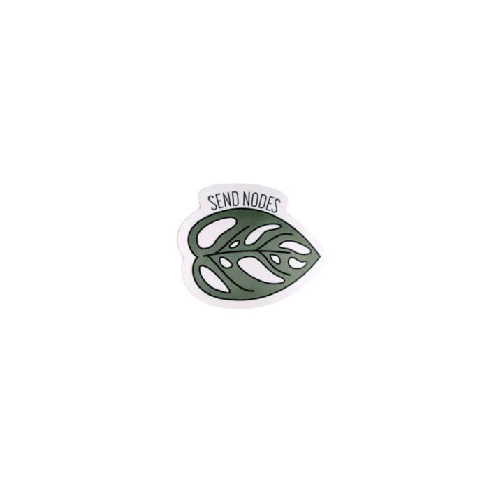 Send Nodes Vinyl Sticker