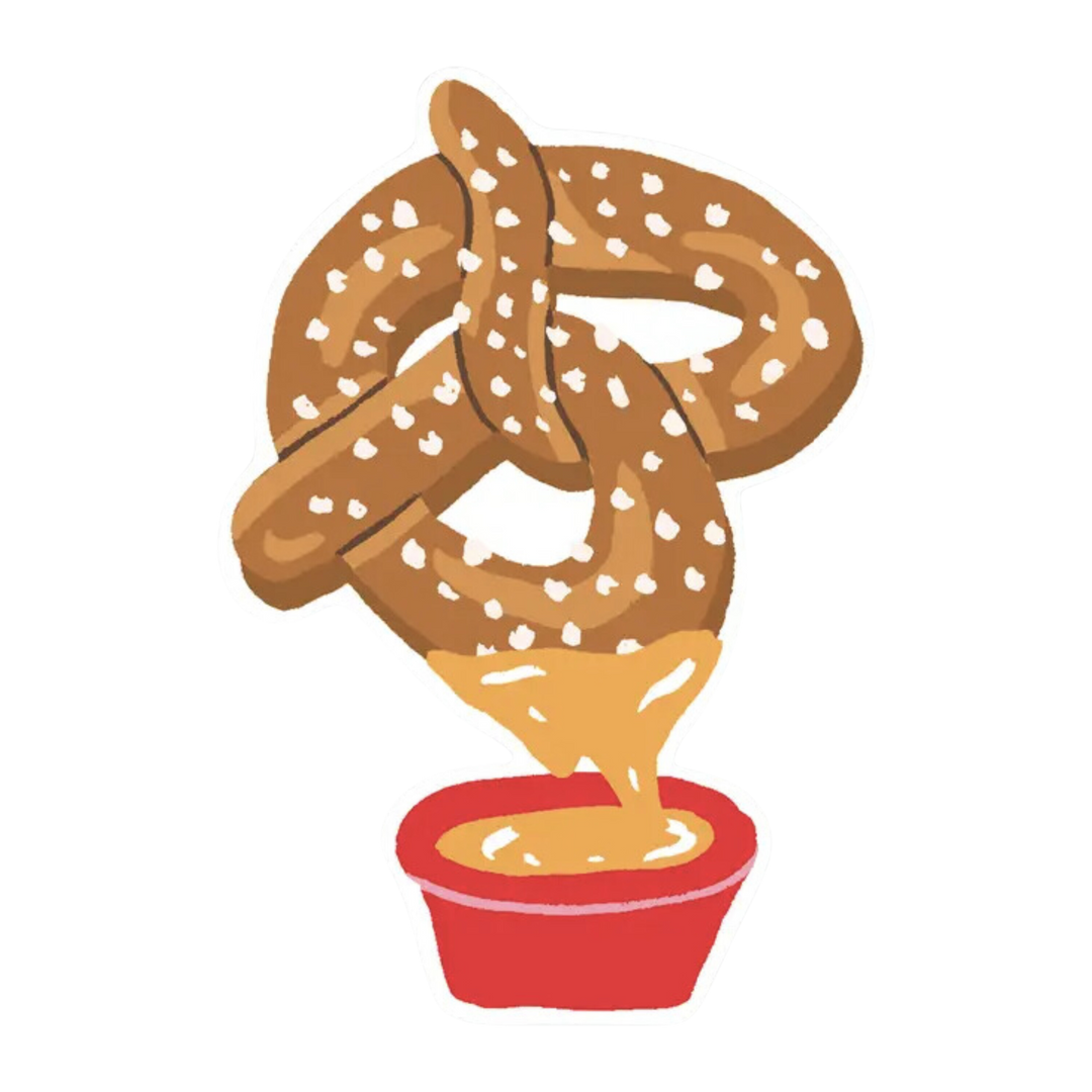 Pretzel Sticker