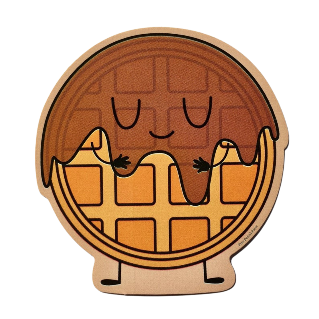 Waffle Sticker