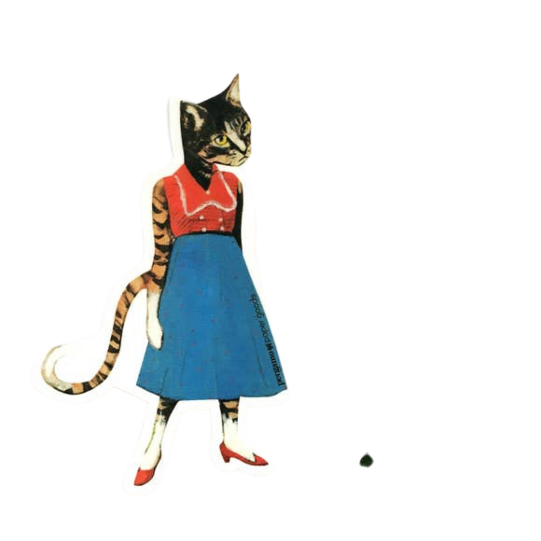 Cat Lady Sticker