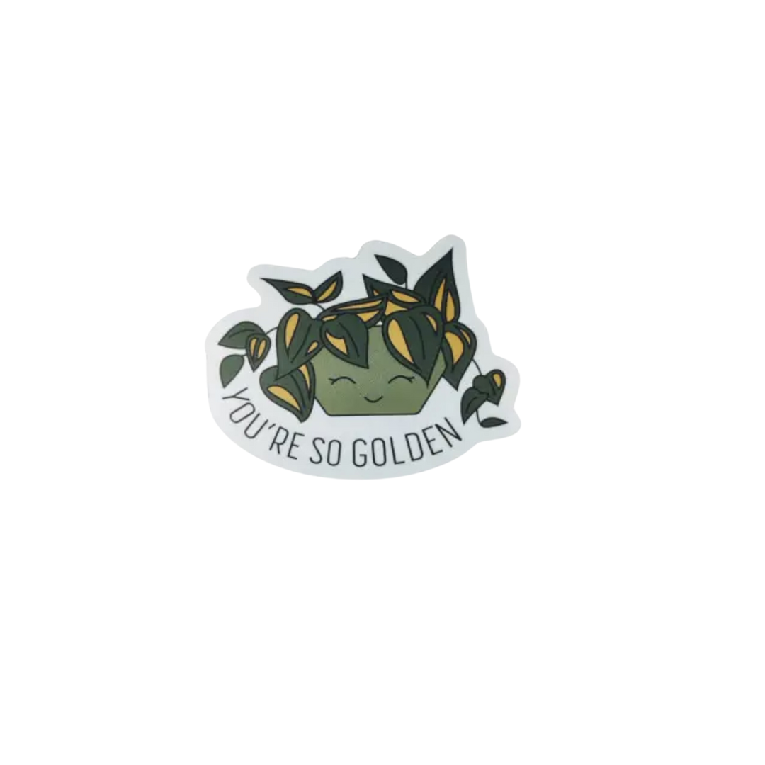 You're So Golden Vinyl Sticker