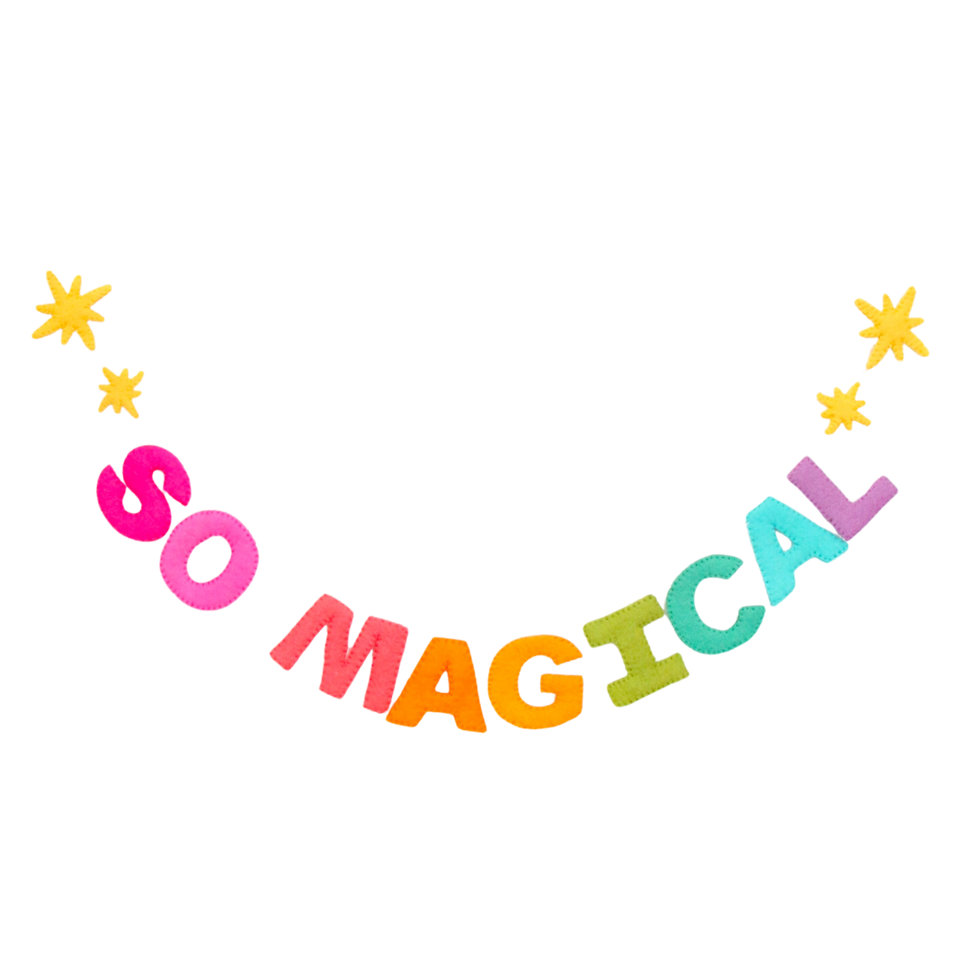 So Magical Felt Garland