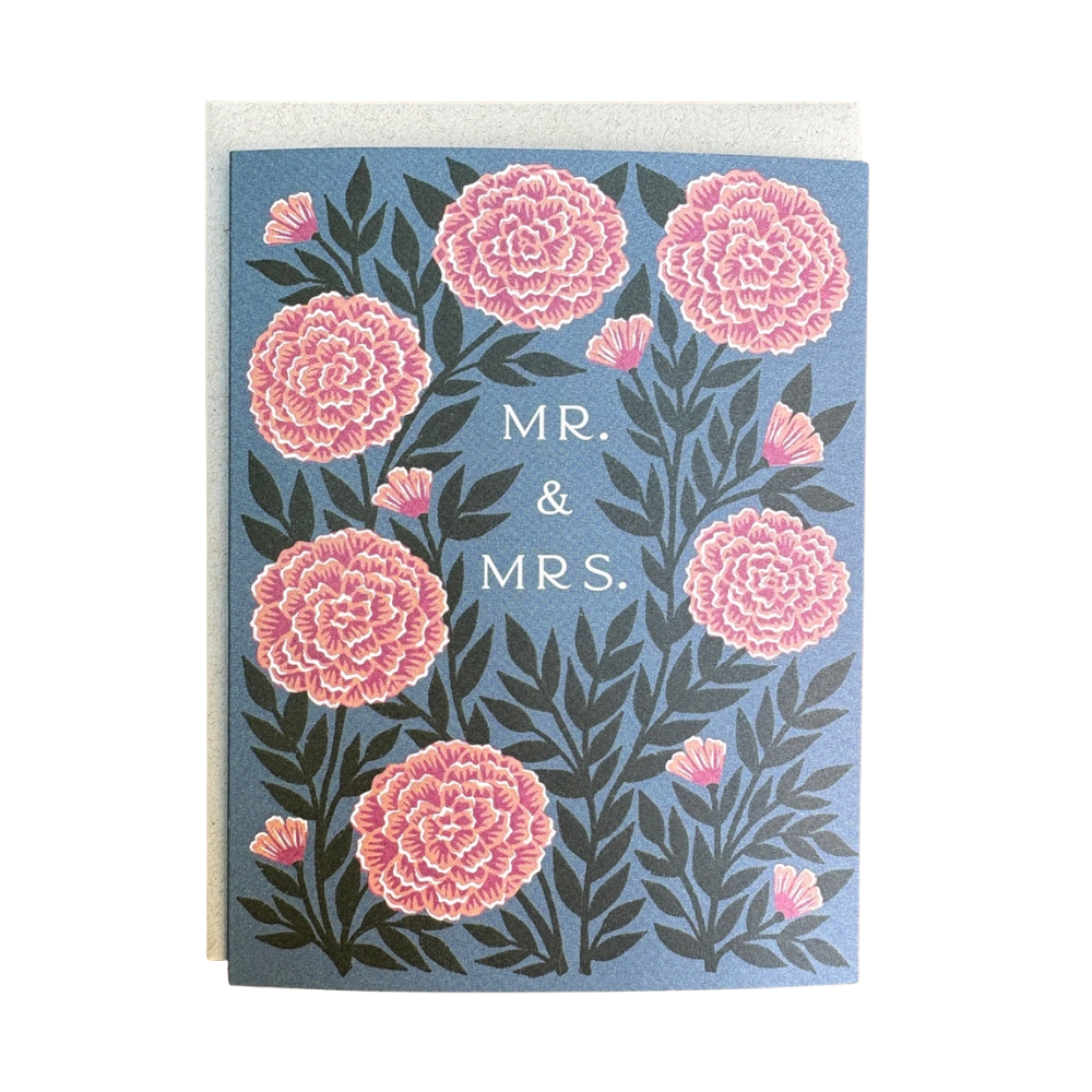 "Mr. & Mrs." Greeting Card