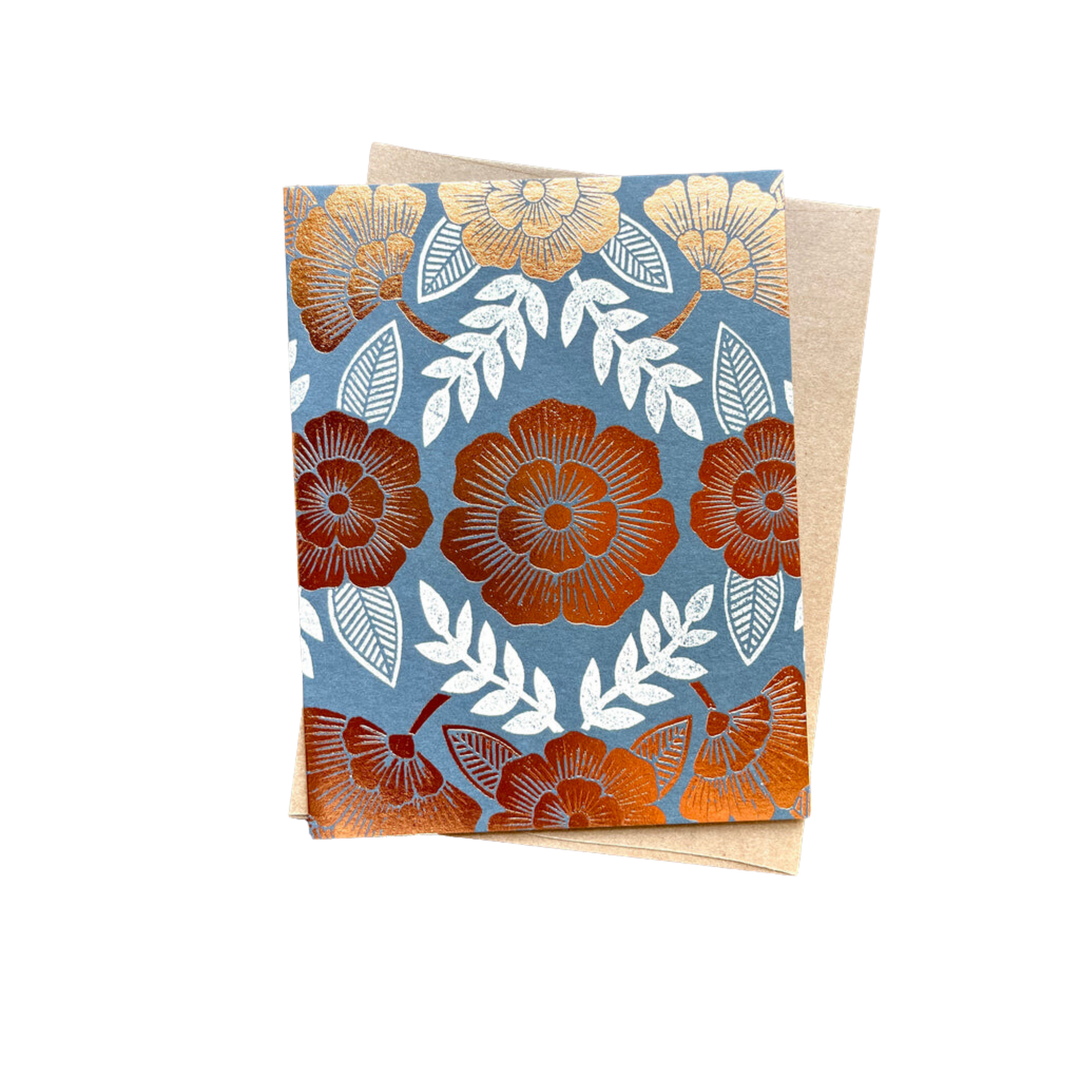 Foil Stamped Card, Box Set of 6