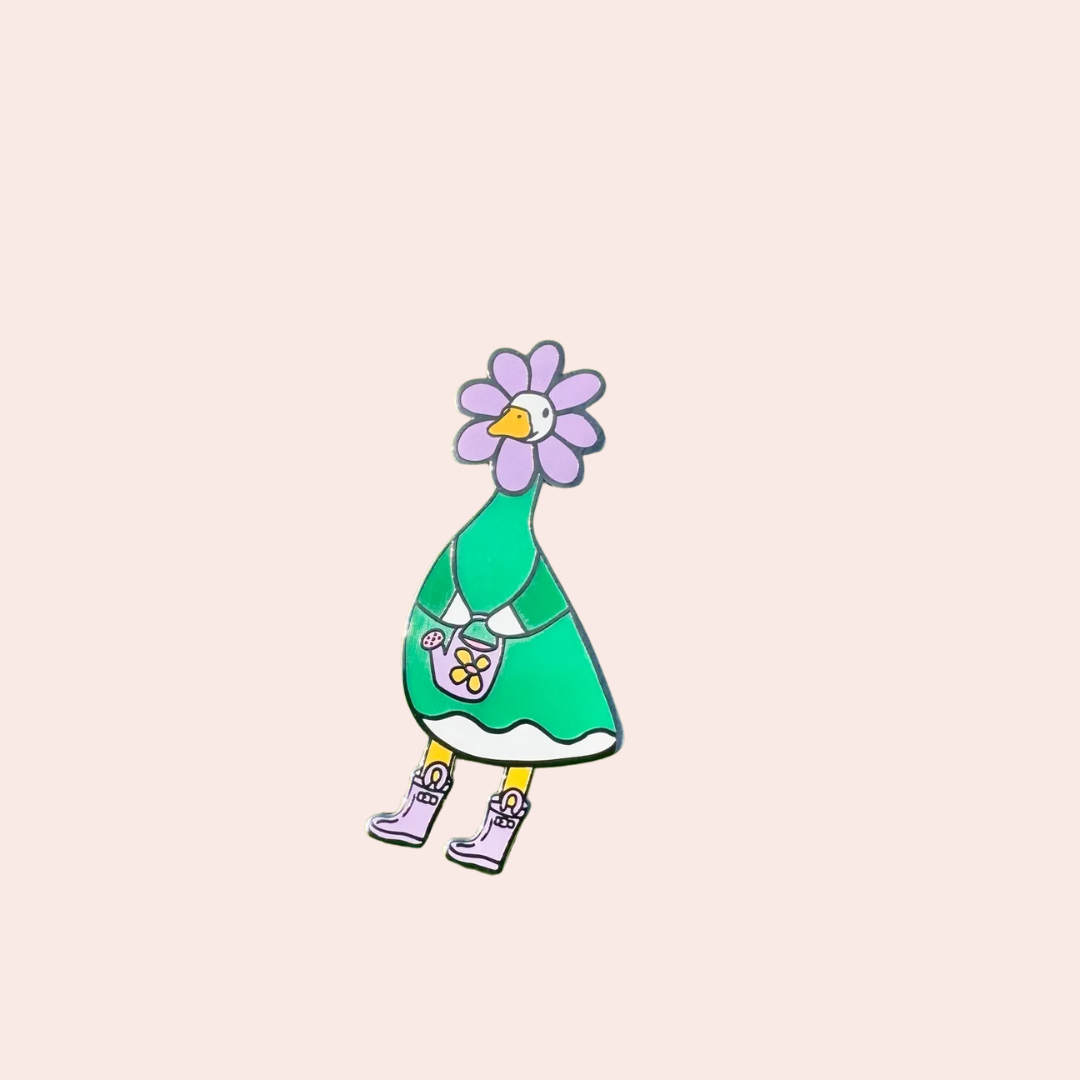 Goose Springsteen Enamel Pin