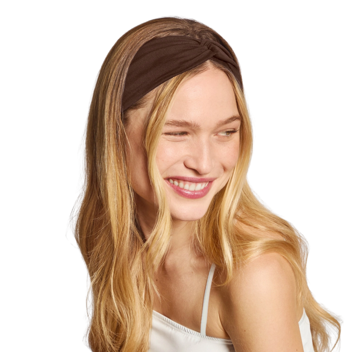 Recycled Fabric Wide Twist Headbands 2pc Set