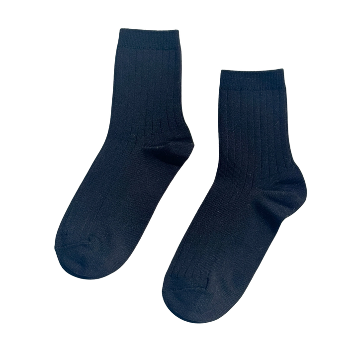 Her Socks - Mercerized Combed Cotton Rib