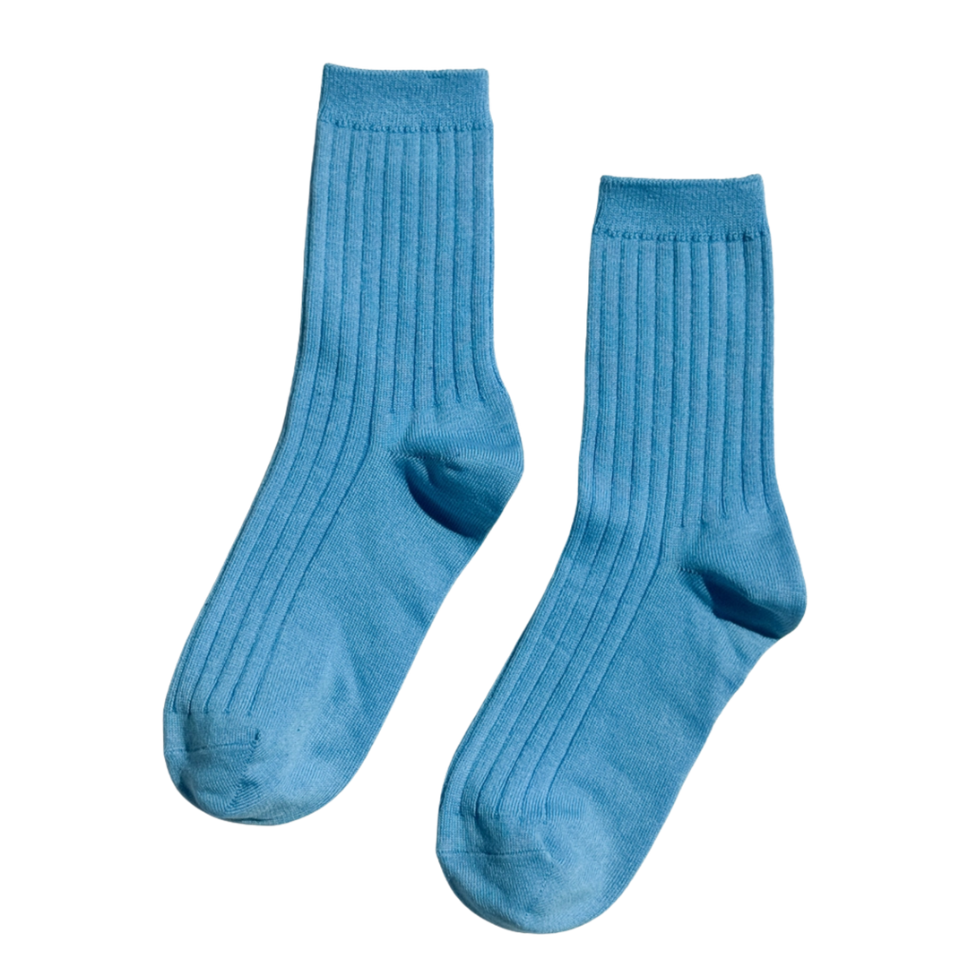 Her Socks - Mercerized Combed Cotton Rib